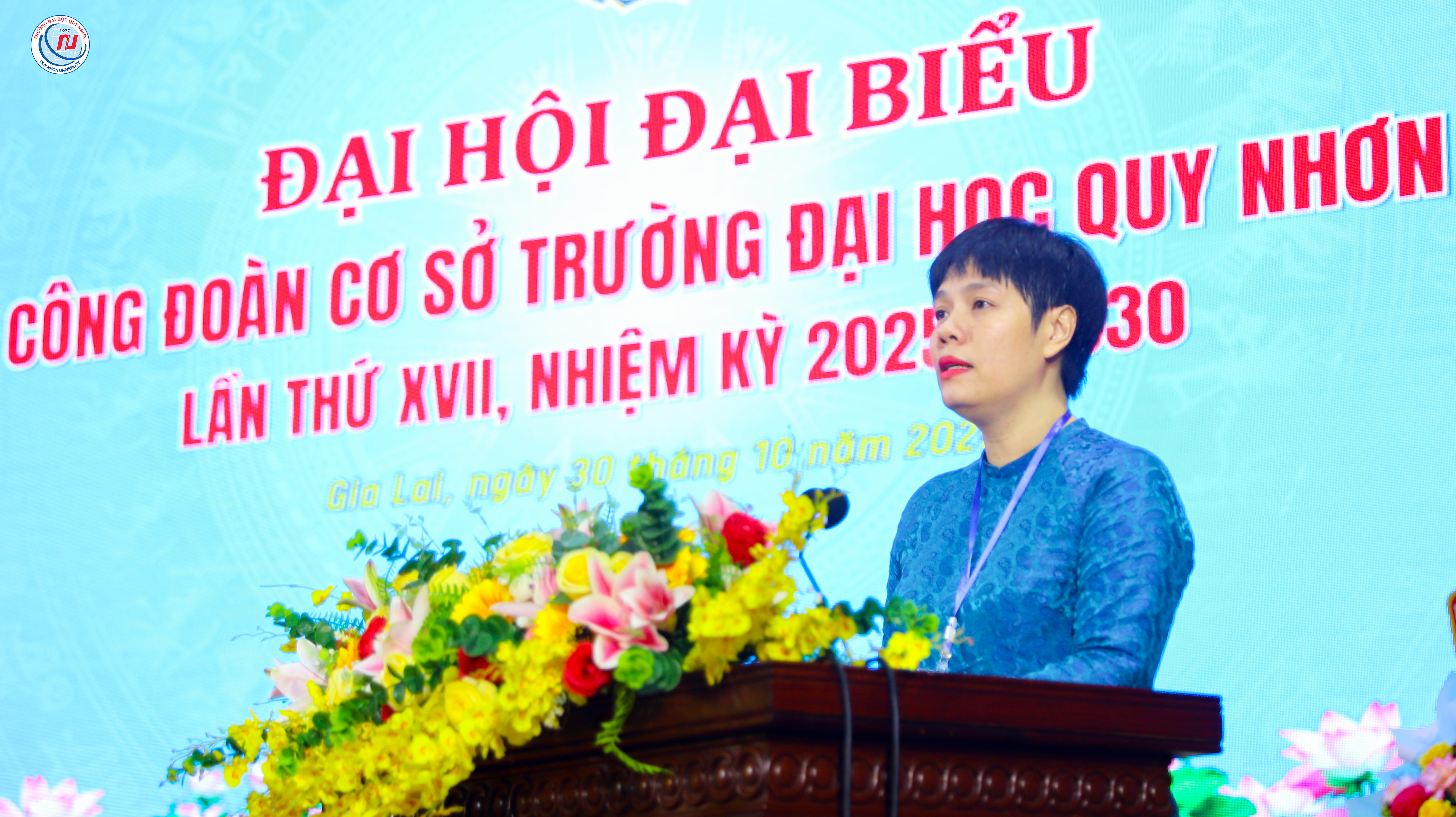 Công đoàn Trường Đại học Quy Nhơn khóa XVII: Đổi mới, thích ứng và hướng tới môi trường giáo dục bền vững